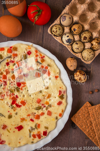 Image of baked omelette