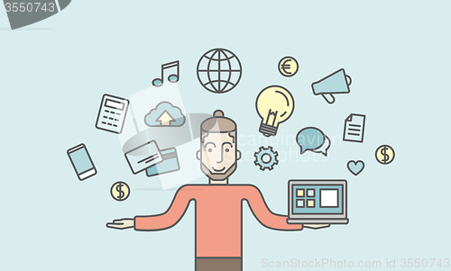 Image of Social media.