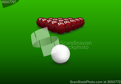 Image of Snooker Pyramid Balls