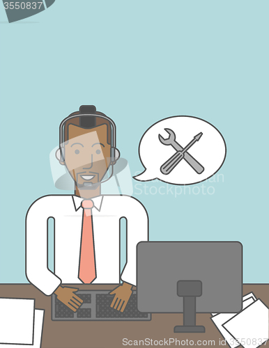 Image of Technical support.