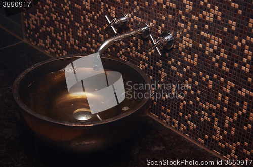 Image of Sink and water tap