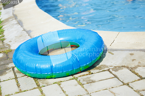 Image of Life ring at the swimming pool