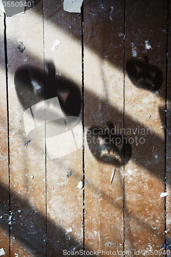 Image of Shadow of Halloween pumpkin