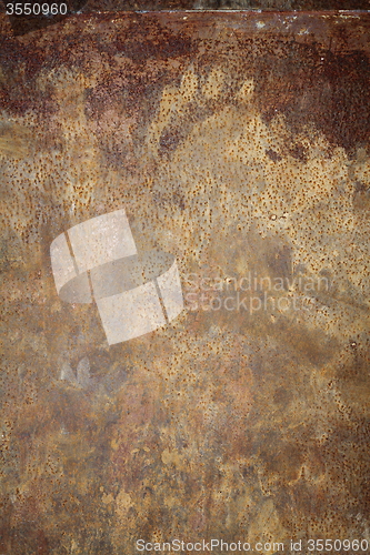 Image of rusty metal texture 