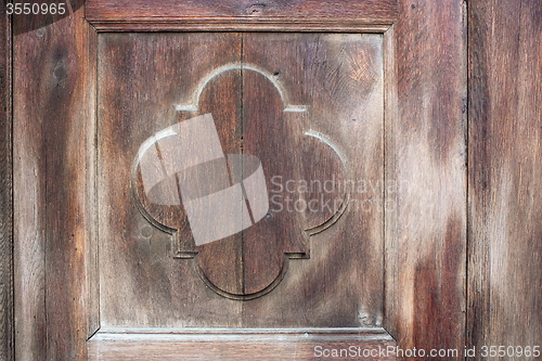 Image of wooden real texture on old door