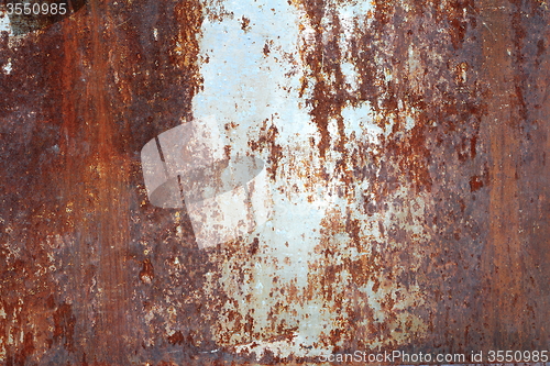 Image of rust on metal surface