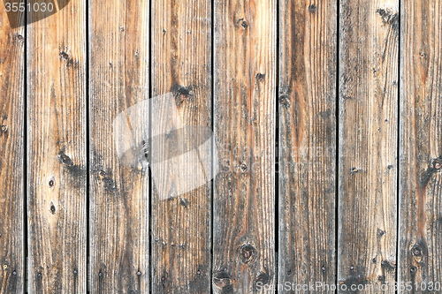 Image of vintage texture of spruce planks
