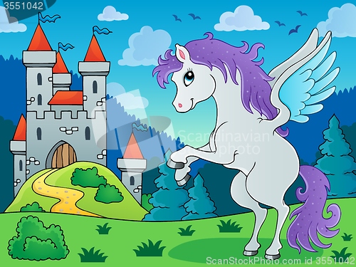 Image of Fairy tale pegasus theme image 3