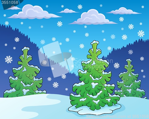 Image of Winter season theme image 1