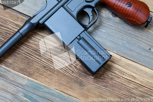 Image of mauser pistol gun