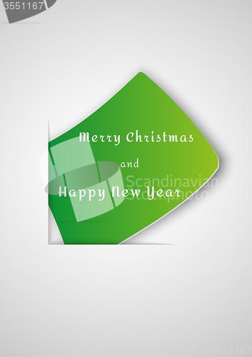 Image of paper with wish for christmas