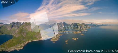 Image of Aerial view of reine