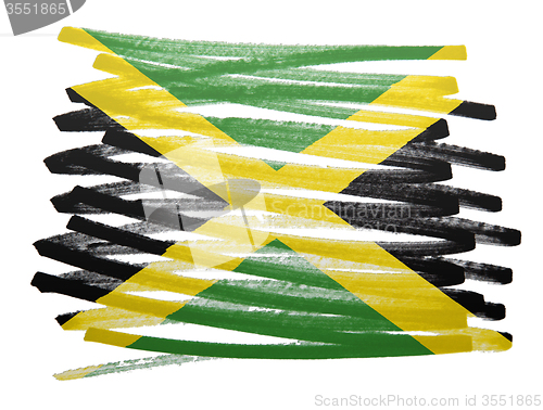 Image of Flag illustration - Jamaica