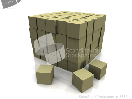 Image of Stack of boxes