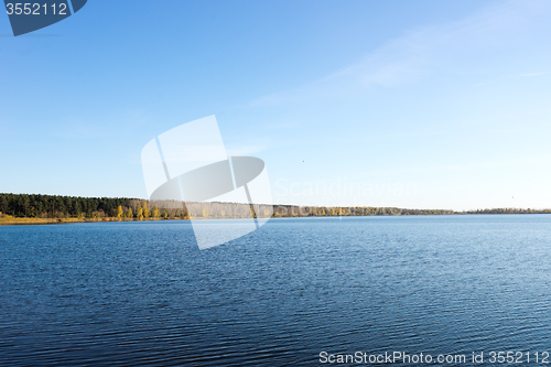 Image of autumn lake