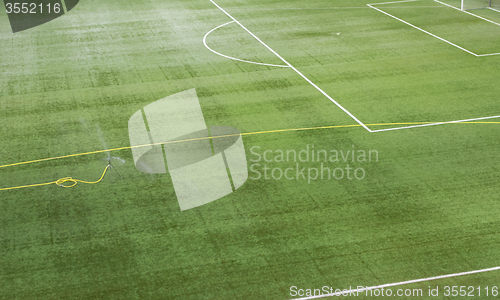 Image of soccer field