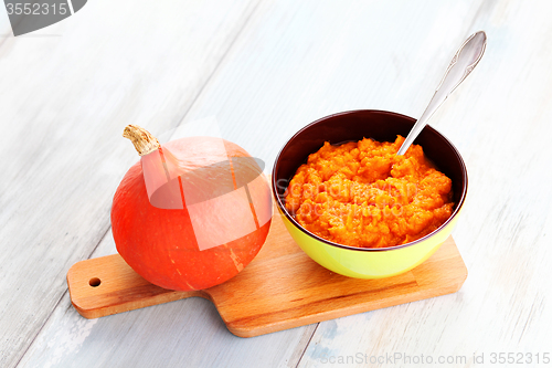 Image of pumpkin puree