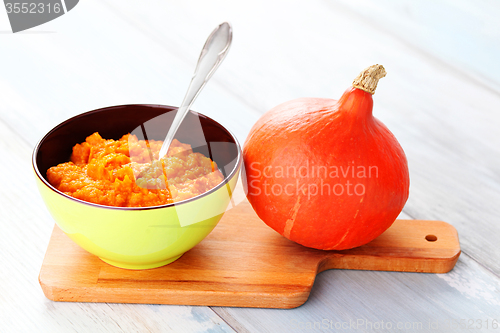 Image of pumpkin puree