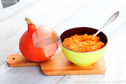 Image of pumpkin puree