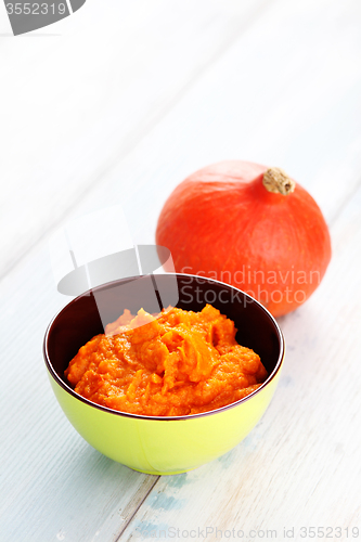 Image of pumpkin puree