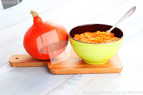 Image of pumpkin puree