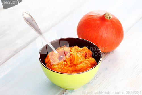 Image of pumpkin puree