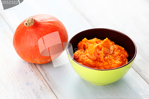 Image of pumpkin puree