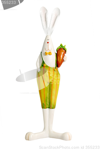 Image of Easter bunny with carot
