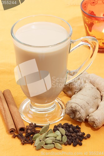 Image of Indian tea with spices