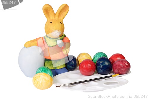 Image of Painting easter eggs