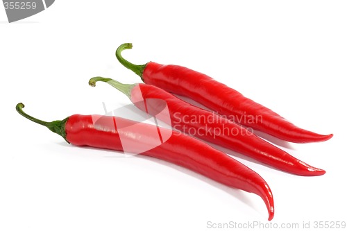 Image of Three chilies
