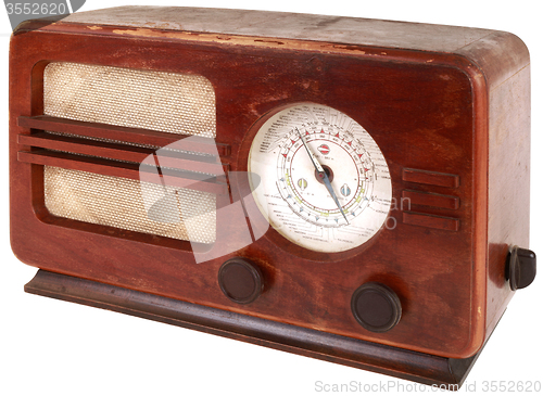 Image of Old Radio Cutout