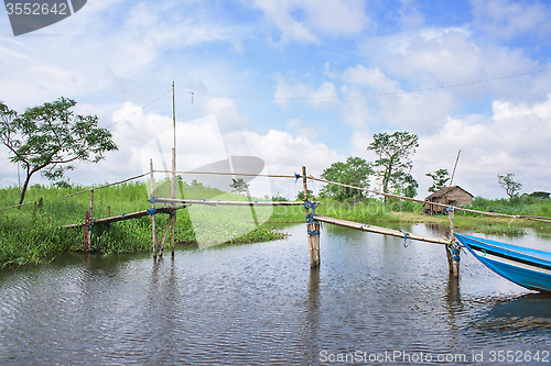 Image of Landscape at the Ayeyarwaddy Region in Myanmar