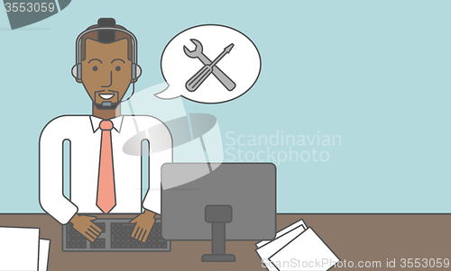 Image of Technical support.