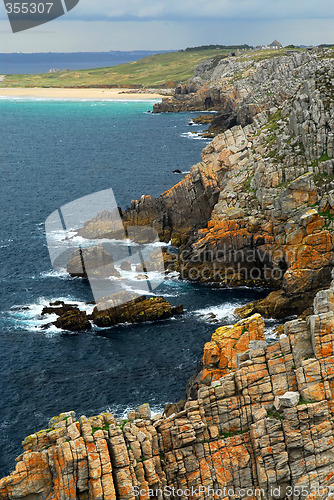 Image of Atlantic coast in Brittany