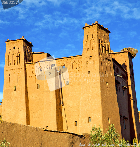 Image of   in morocco contruction and the historical village