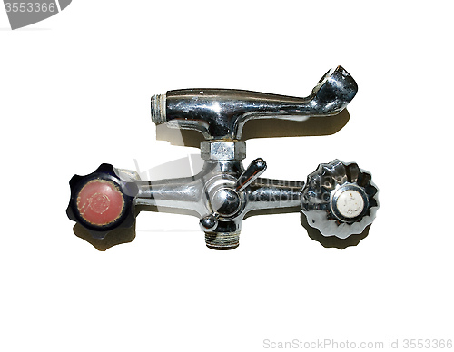 Image of old faucet water