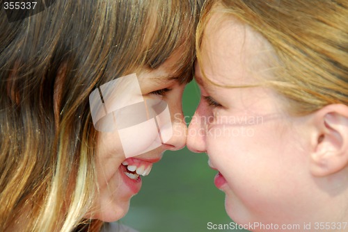 Image of Two girl friends