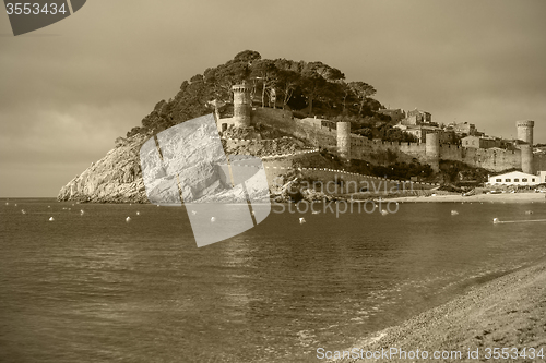 Image of Tossa de Mar, ancient fortress Vila Vella