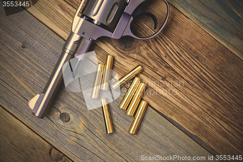 Image of Nagant revolver pistol