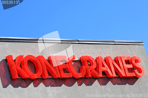 Image of Konecranes Signage and Blue Sky