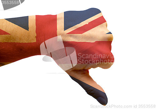 Image of Thumbs Down for the UK