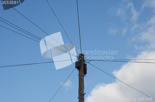 Image of Telecommunications pole