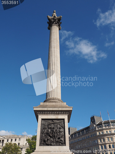 Image of Nelson Column in London