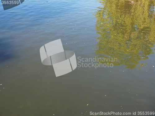 Image of Blue water background