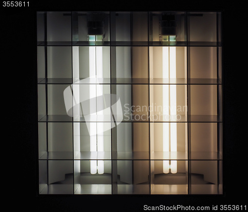 Image of Fluorescent lamp