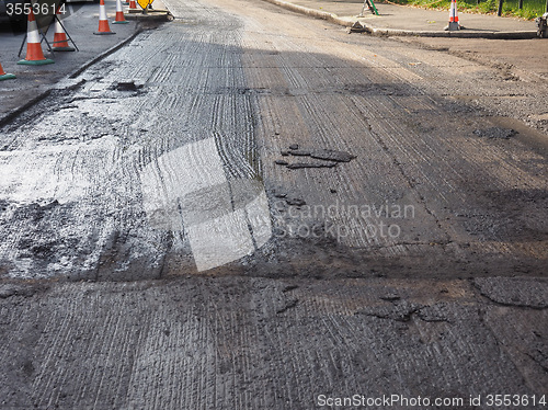 Image of Road paving