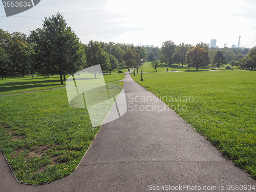 Image of Primrose Hill in London