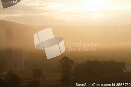 Image of Viaduct at sunrise