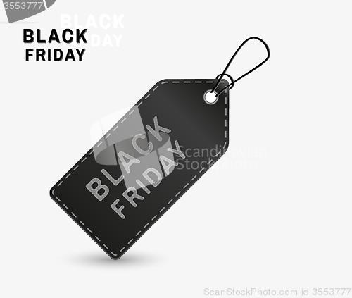 Image of black friday price tag